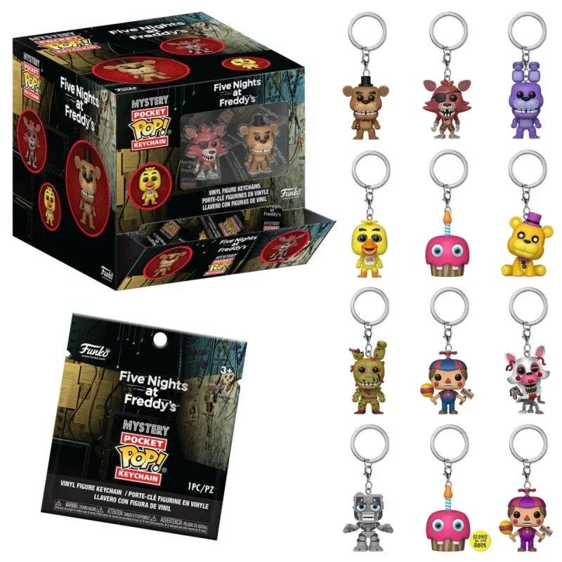 Five Nights at Freddy's POP! Vinyl Keychains 4 cm Classic Blind Bag - 1 unidade